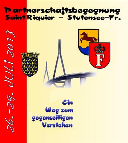 Partnerschaftsbegegnung Saint Riquier 2013