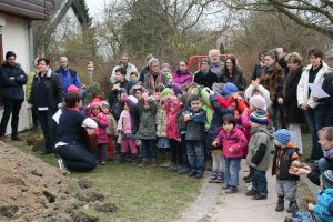Spatenstich Kindergarten St. Georg