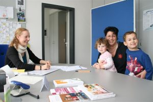 Ausgabe Karlsruher Kinderpass