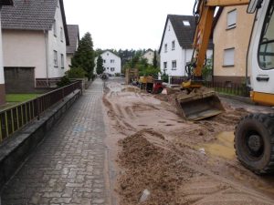 Baustelle Lessingstraße