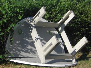 Spielplatz Beschädigung