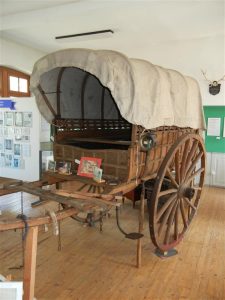 Planwagen im Hugenottenmuseum