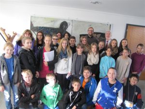 Schülerbesuch im Rathaus