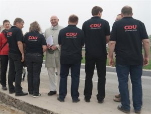 CDU-Team mit Bürgermeister Dr. Ehrlein