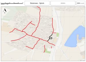 Plan Austausch Straßenbeleuchtung Spöck