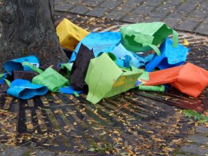 Aufgeweichte Laternen
