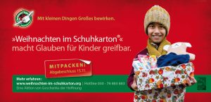 Weihnachten im Schuhkarton