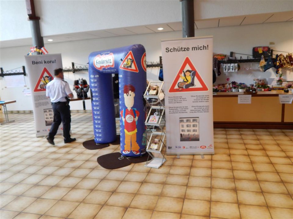 Kindersitzberatung der Polizei