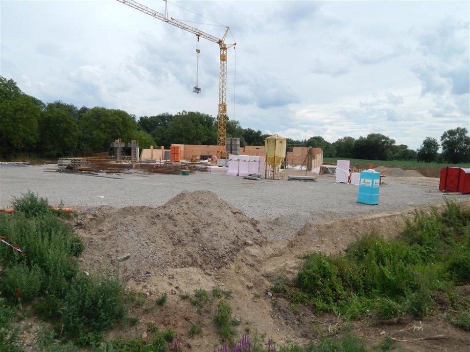 Juli 2014 Baubeginn Außenwände