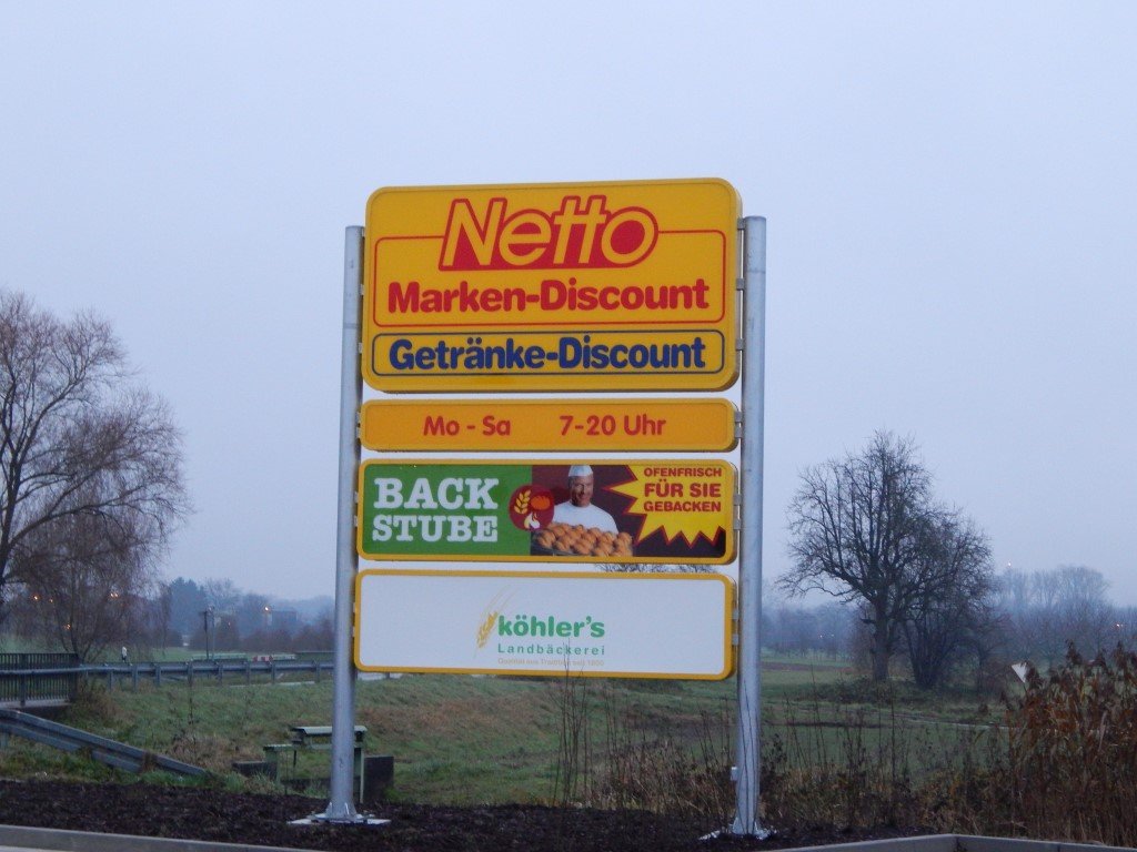 14. Dezember 2014, Foto: Martin Strohal Beschilderung