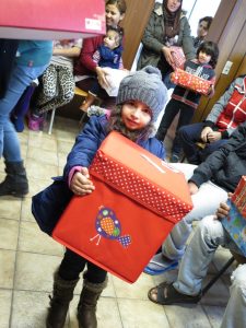 Geschenke für Asylbewerber-Kinder
