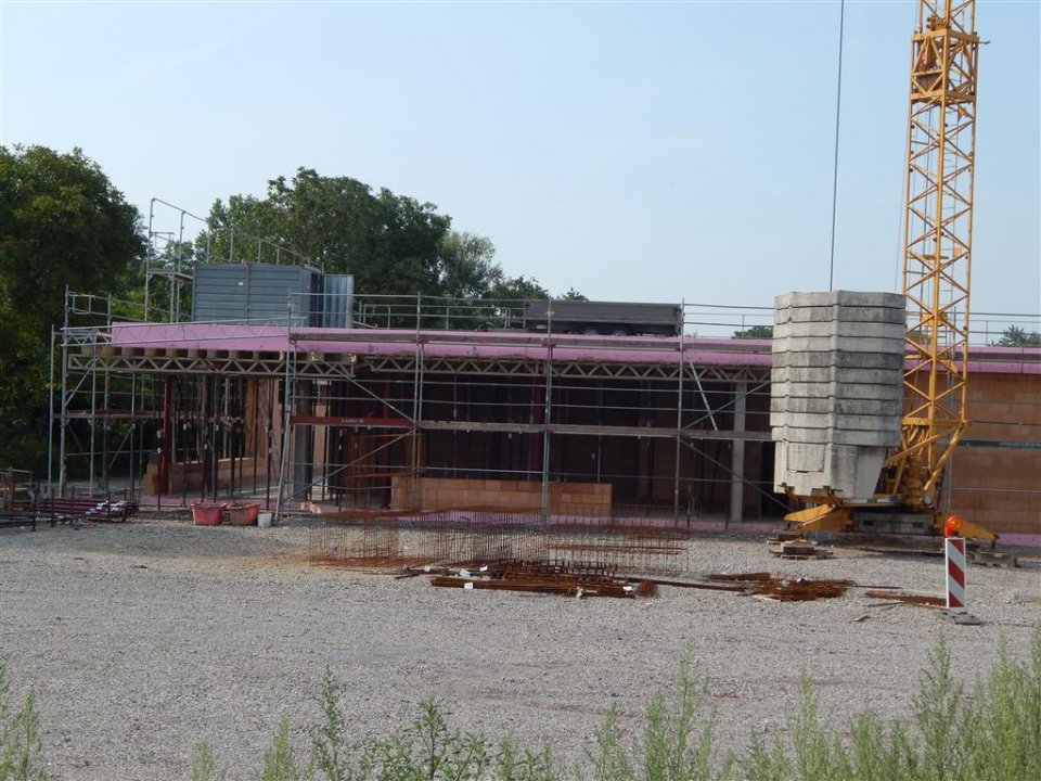 06. August 2014 Geschossdecke fertig