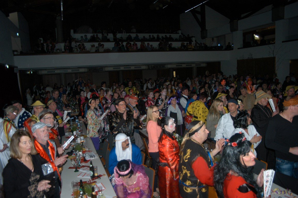 Etwa 600 Besucher lockte die 28. Prunksitzung des KCP an.