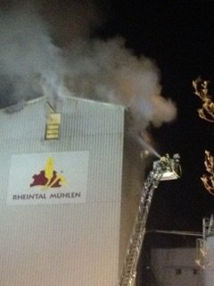 Brand Mühle Friedrichstal (Foto: Lutz Schönthal)