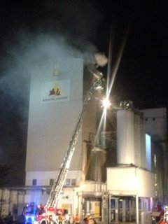Brand Mühle Friedrichstal (Foto: Lutz Schönthal)