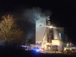 Brand Mühle Friedrichstal (Foto: Lutz Schönthal)