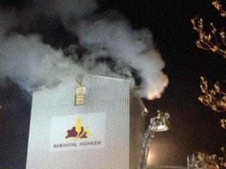 Brand Mühle Friedrichstal (Foto: Lutz Schönthal)