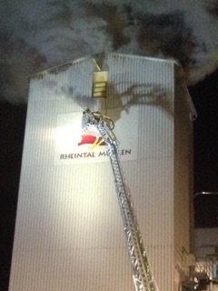 Brand Mühle Friedrichstal (Foto: Lutz Schönthal)
