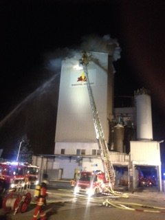 Brand Mühle Friedrichstal (Foto: Lutz Schönthal)