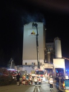 Brand Mühle Friedrichstal (Foto: Lutz Schönthal)
