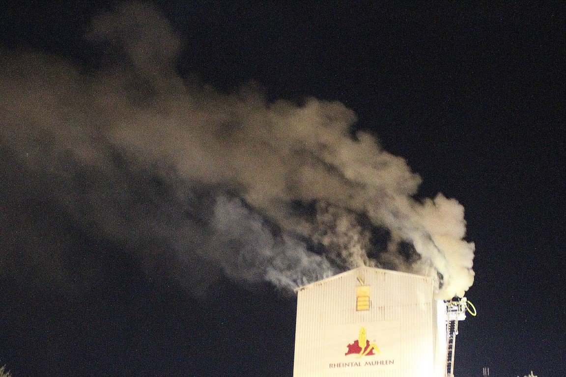 Brand Mühle Friedrichstal (Aaron
Klewer/blaulichtreporter-karlsruhe.de)
