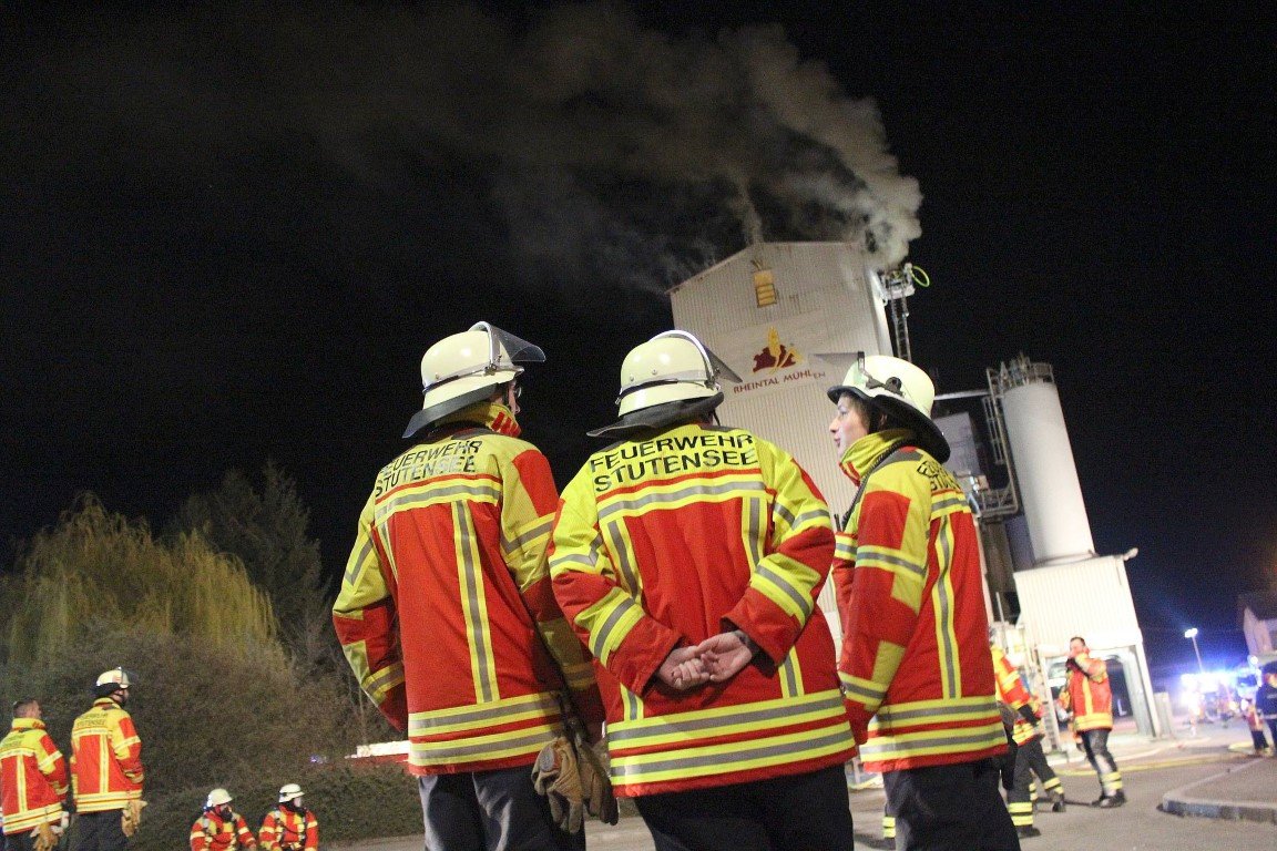 Brand Mühle Friedrichstal (Aaron
Klewer/blaulichtreporter-karlsruhe.de)