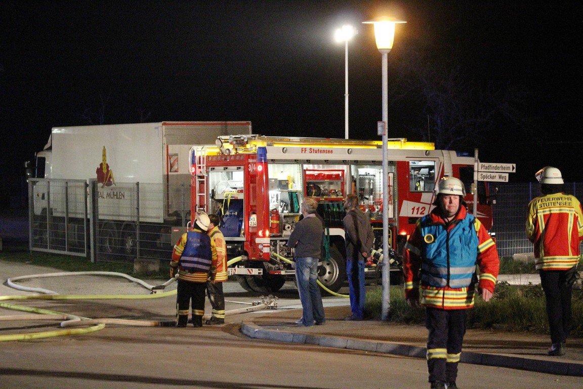 Brand Mühle Friedrichstal (Aaron
Klewer/blaulichtreporter-karlsruhe.de)