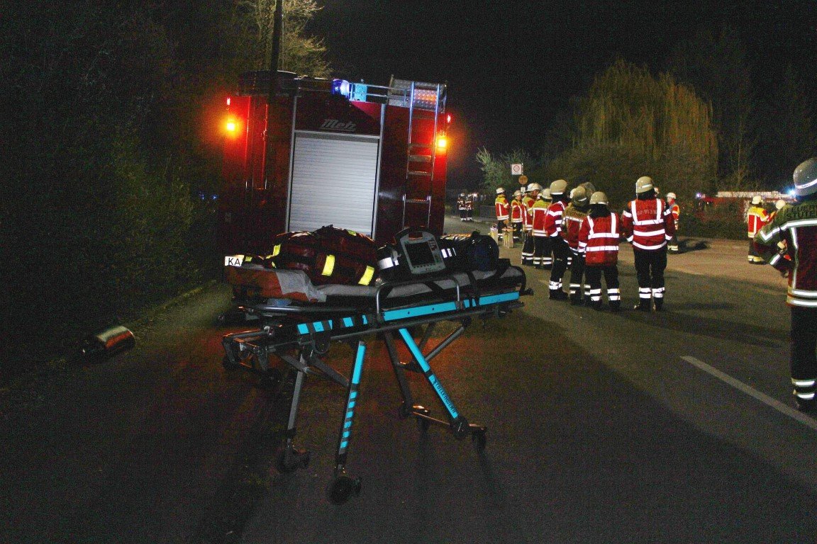 Brand Mühle Friedrichstal (Aaron
Klewer/blaulichtreporter-karlsruhe.de)
