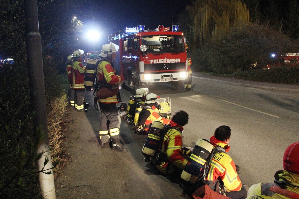 Brand Mühle Friedrichstal (Aaron
Klewer/blaulichtreporter-karlsruhe.de)