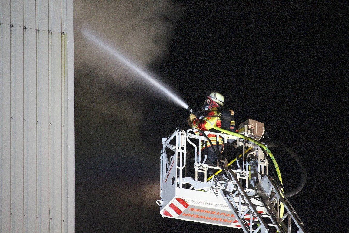 Brand Mühle Friedrichstal (Aaron
Klewer/blaulichtreporter-karlsruhe.de)