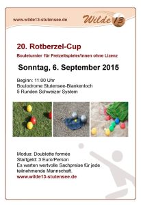 20. Rotberzel-Cup