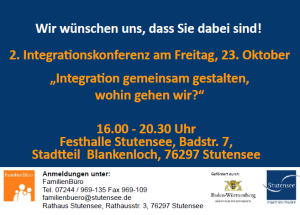 2. Integrationskonferenz
