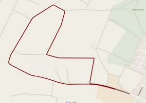Strecke 1150 km-Lauf