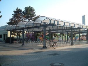 Fahrradständer Schulzentrum