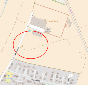 Lageplan AU Staffort