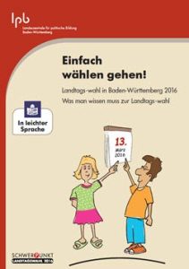 Broschüre "Einfach wählen gehen"