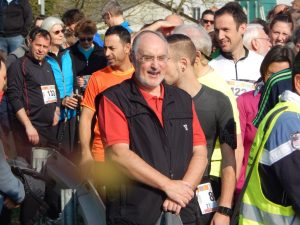 Prominenter Teilnehmer: OB Klaus Demal