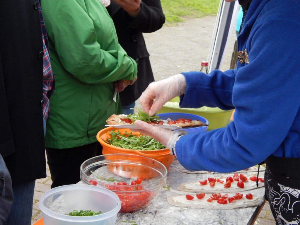 Zubereitung der Rahmflecken