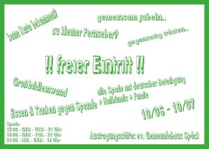 Public Viewing Flyer