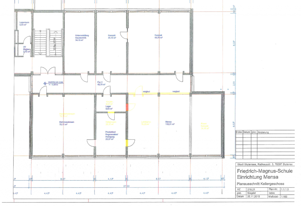 Plan Erdgeschoss