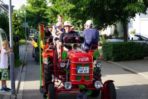 Traktorfahren mit den Bulldogfreunden