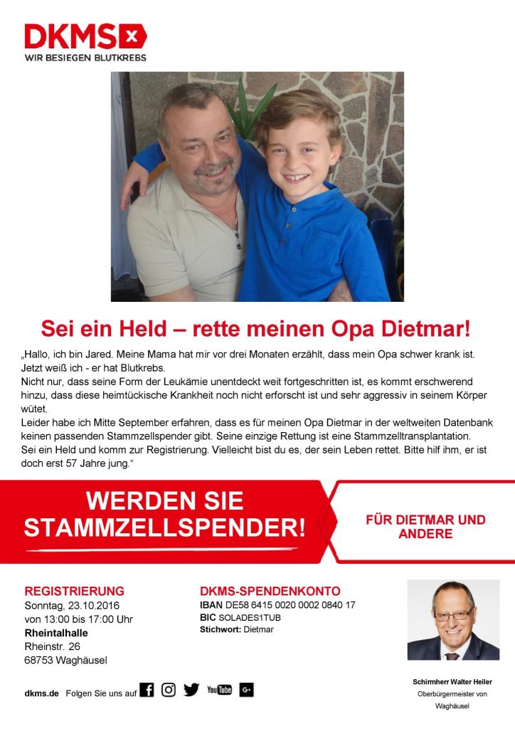 DKMS-Aktion Waghäusel