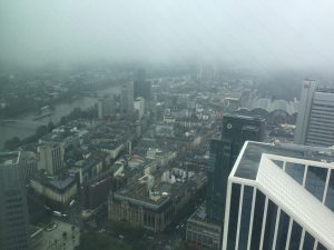 Blick vom Commerzbank-Hochhaus Frankfurt