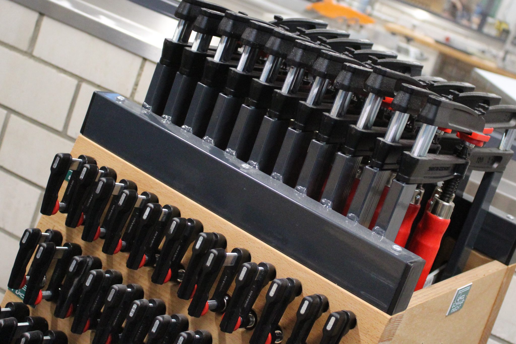 Ordnungssystem in den neuen Technikräumen