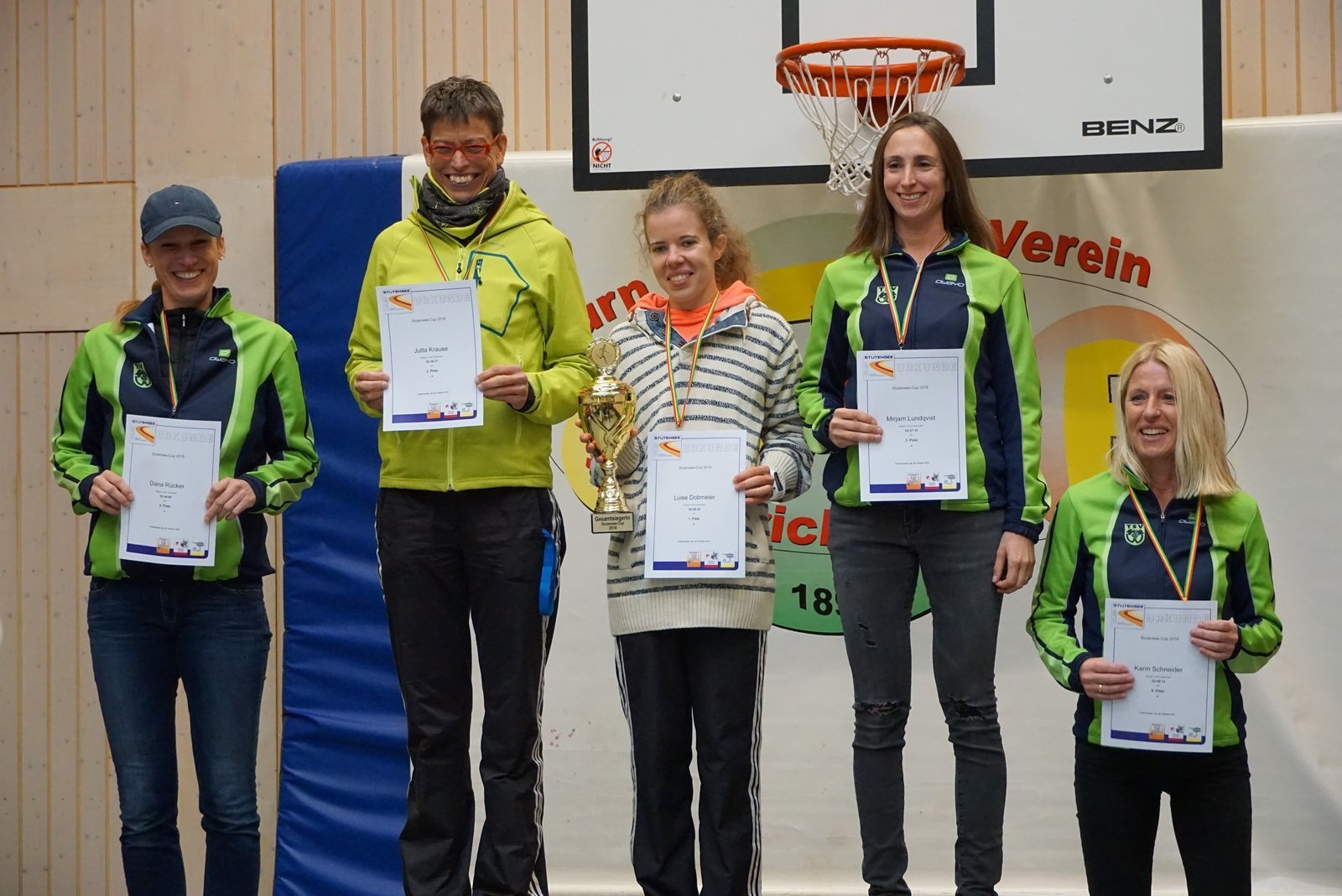 Siegerinnen des Stutensee Cups