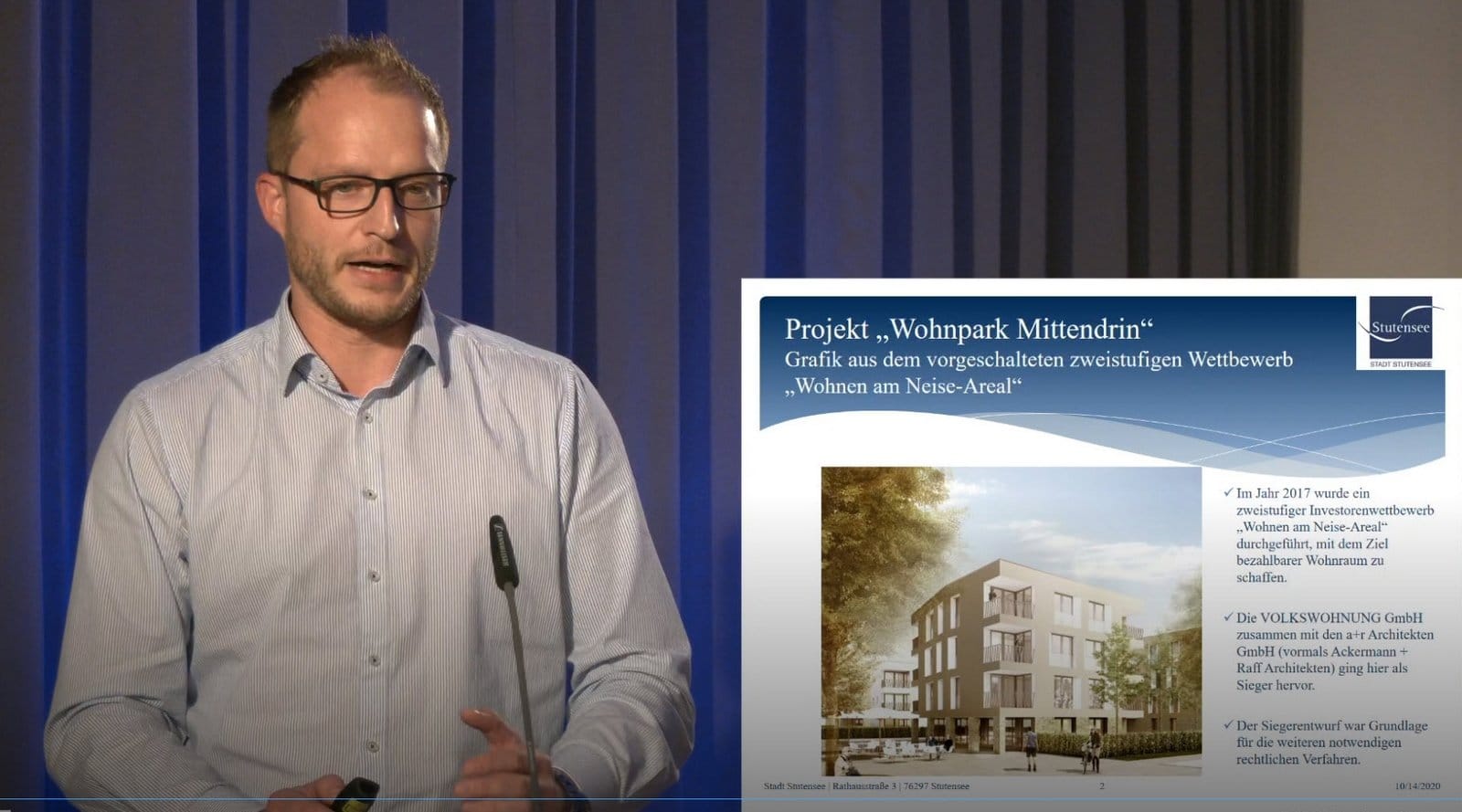 Stadtplanungsamtsleiter Peter Maag