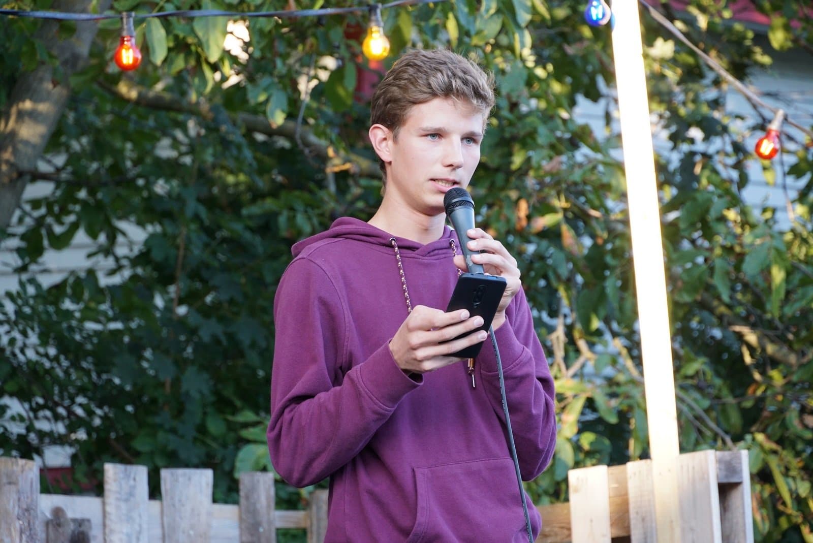 TMG-Schülersprecher Felix Schleiß