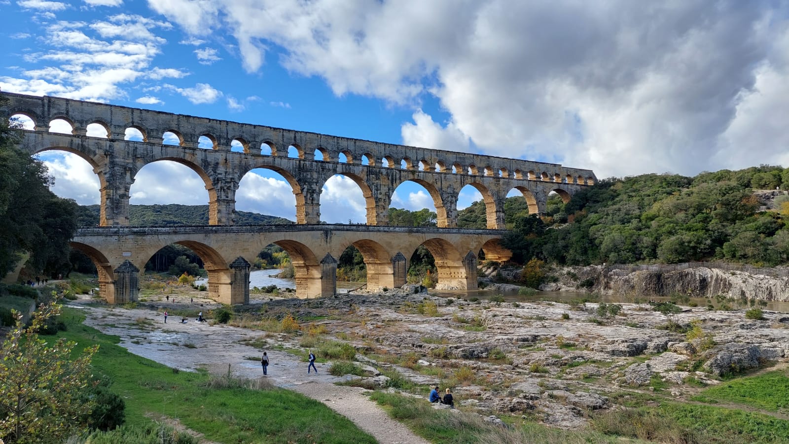 Pont die Gard (Südfrankreich)