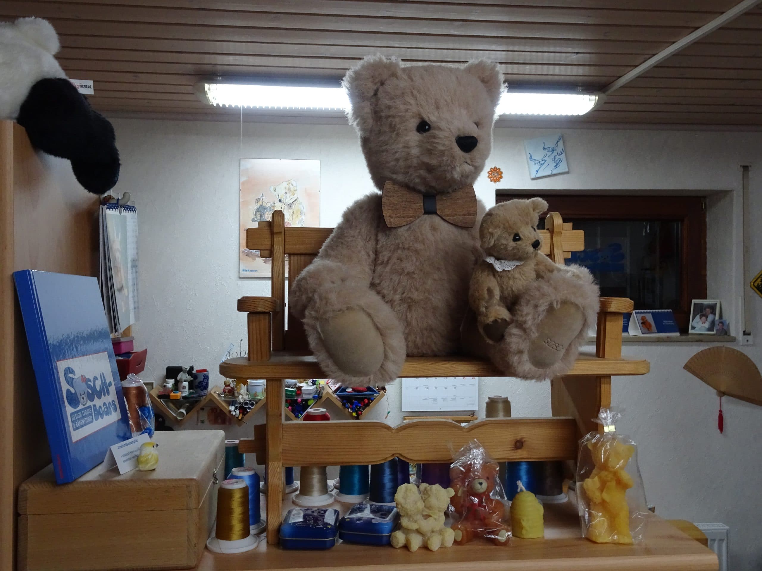 Ein Teddy wird geboren