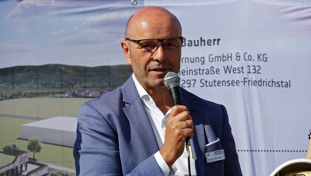 Geschäftsführer Bertram Hornung